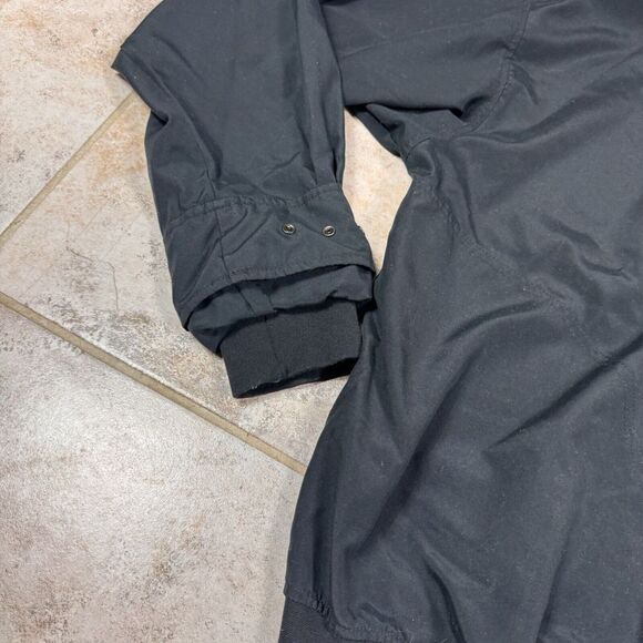 Zero Restriction Pullover Jacket 1/4 Snap Mens Large Black Golf Outerwear USA - Picture 3 of 12